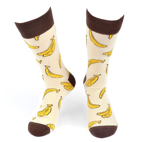 Men's Crew Socks -Bananas - NWT - Picture 2 of 6